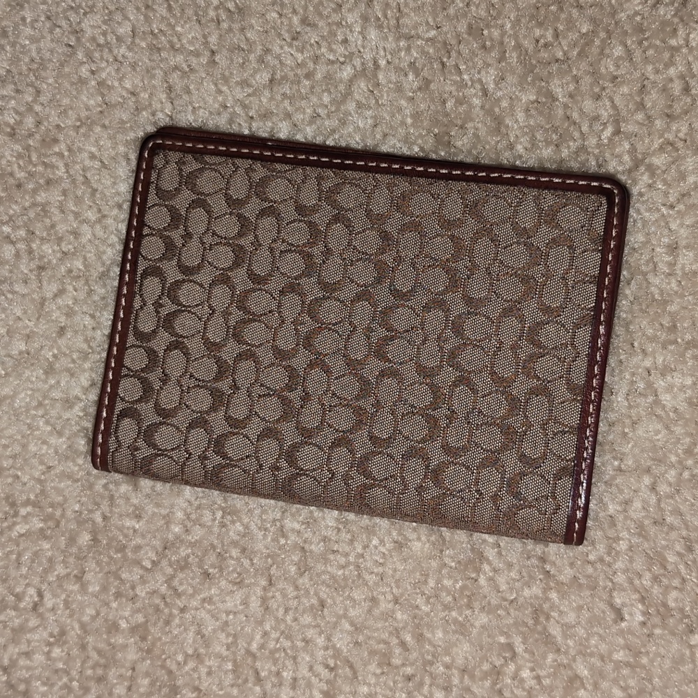 Coach Passport Holder